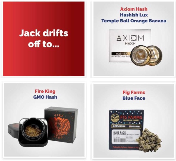 Jack's favorite weed products for sleep